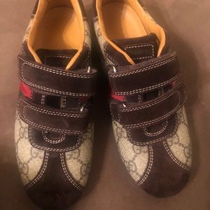 Kids Vintage Gucci Tennis Shoes